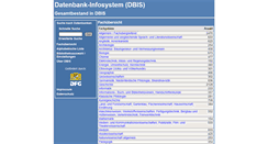Desktop Screenshot of dbis.uni-regensburg.de